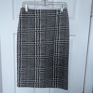Plaid Zara Pencil Skirt Med/Large